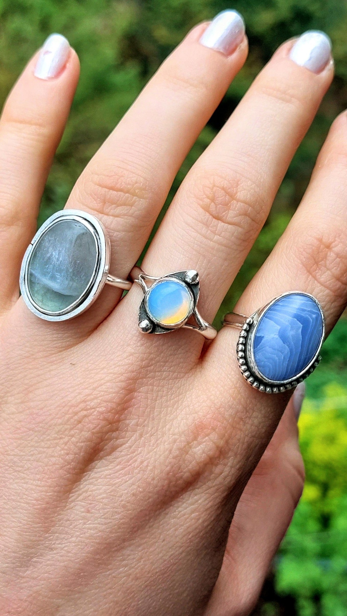 Opalite Armor Ring