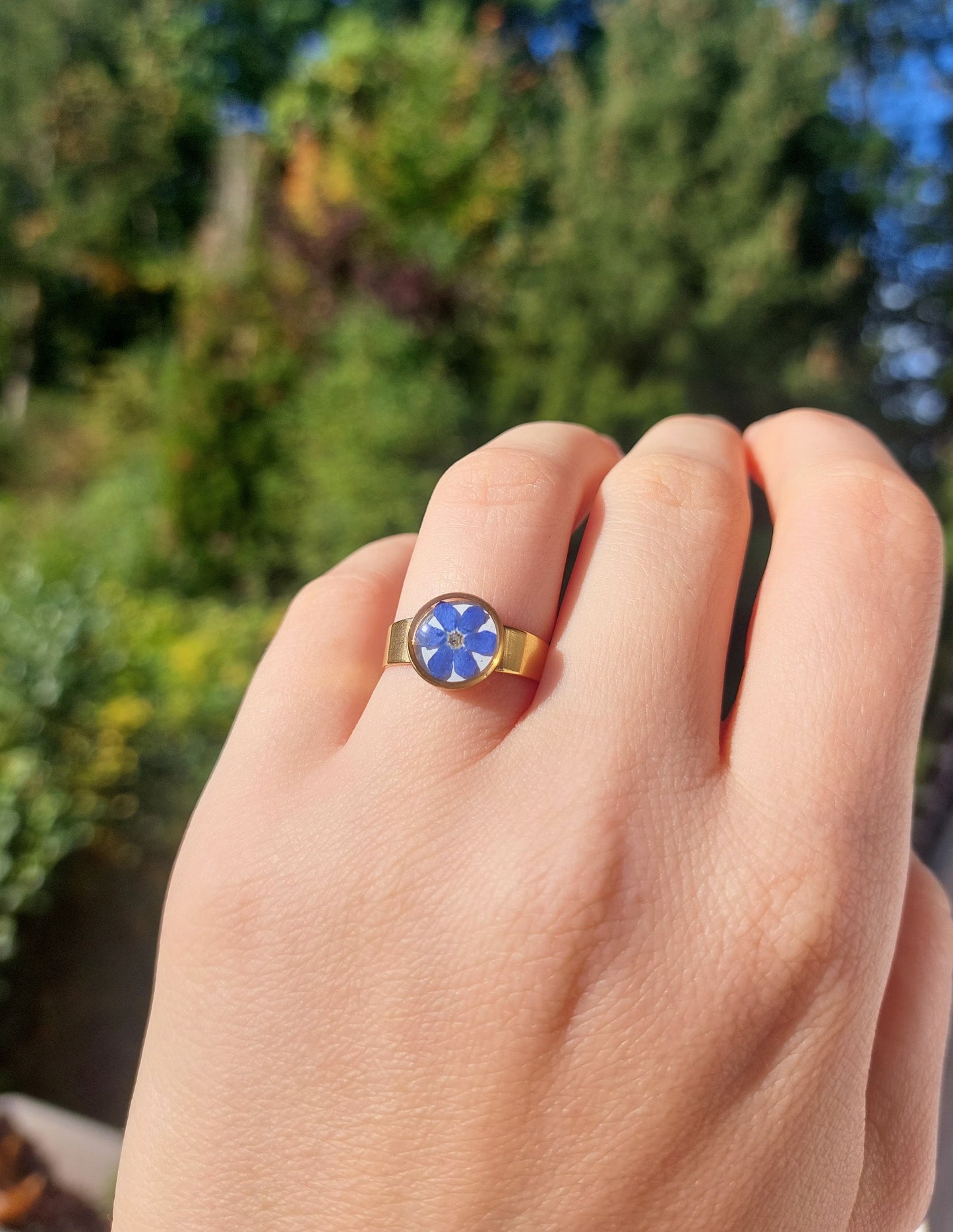 Forget-Me-Not Ring