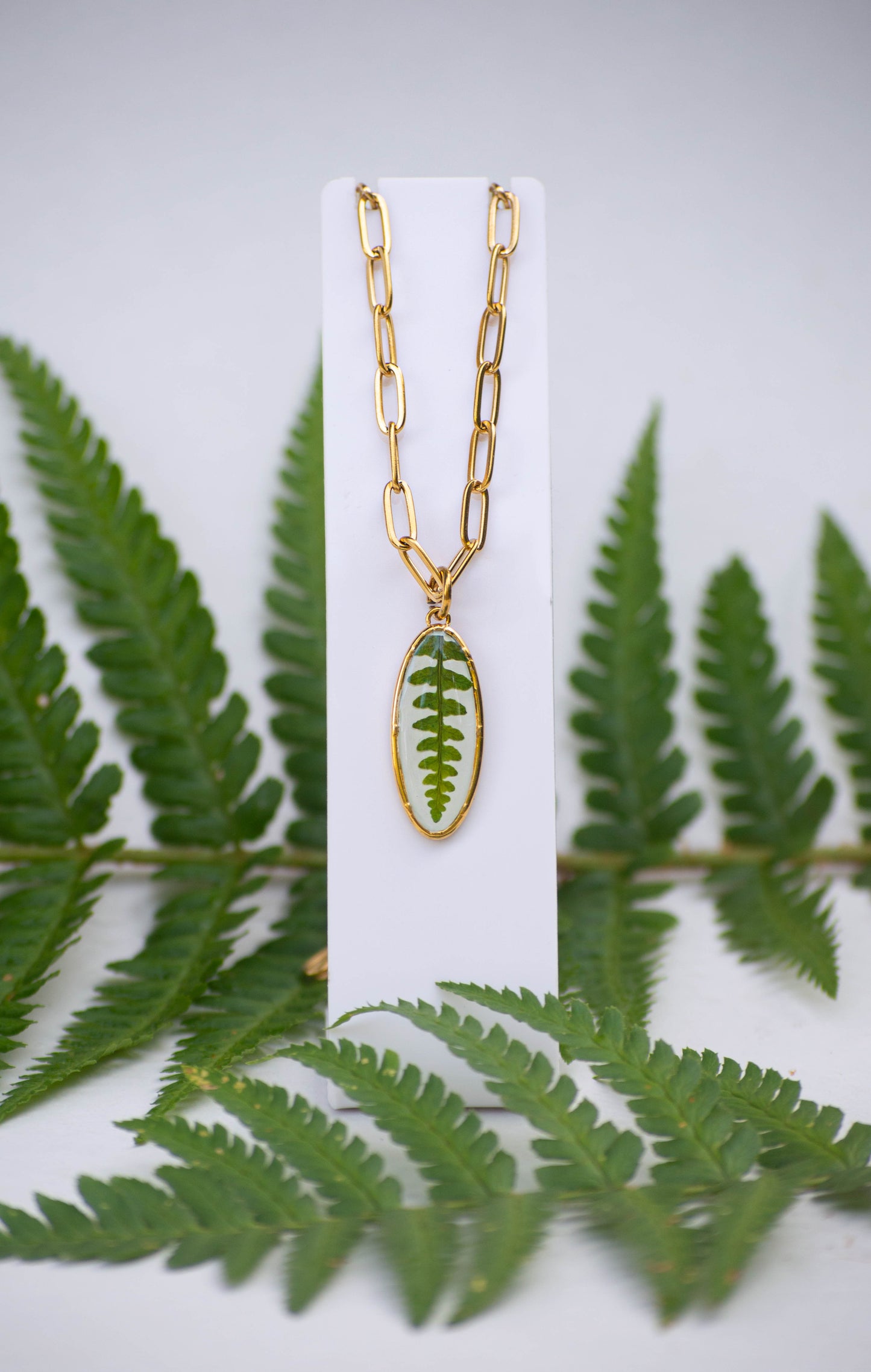 Statement Farn Kette