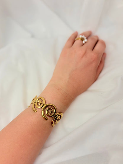 Spiral Armreif