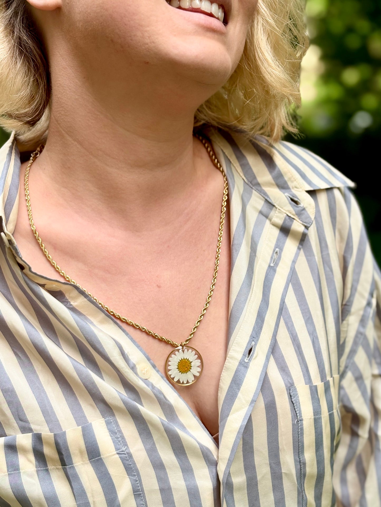 Margeriten Kette Lang
