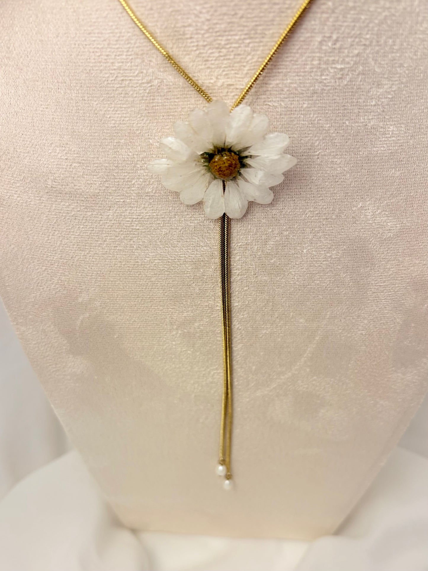 Margarite Perlen Verstellbare Kette