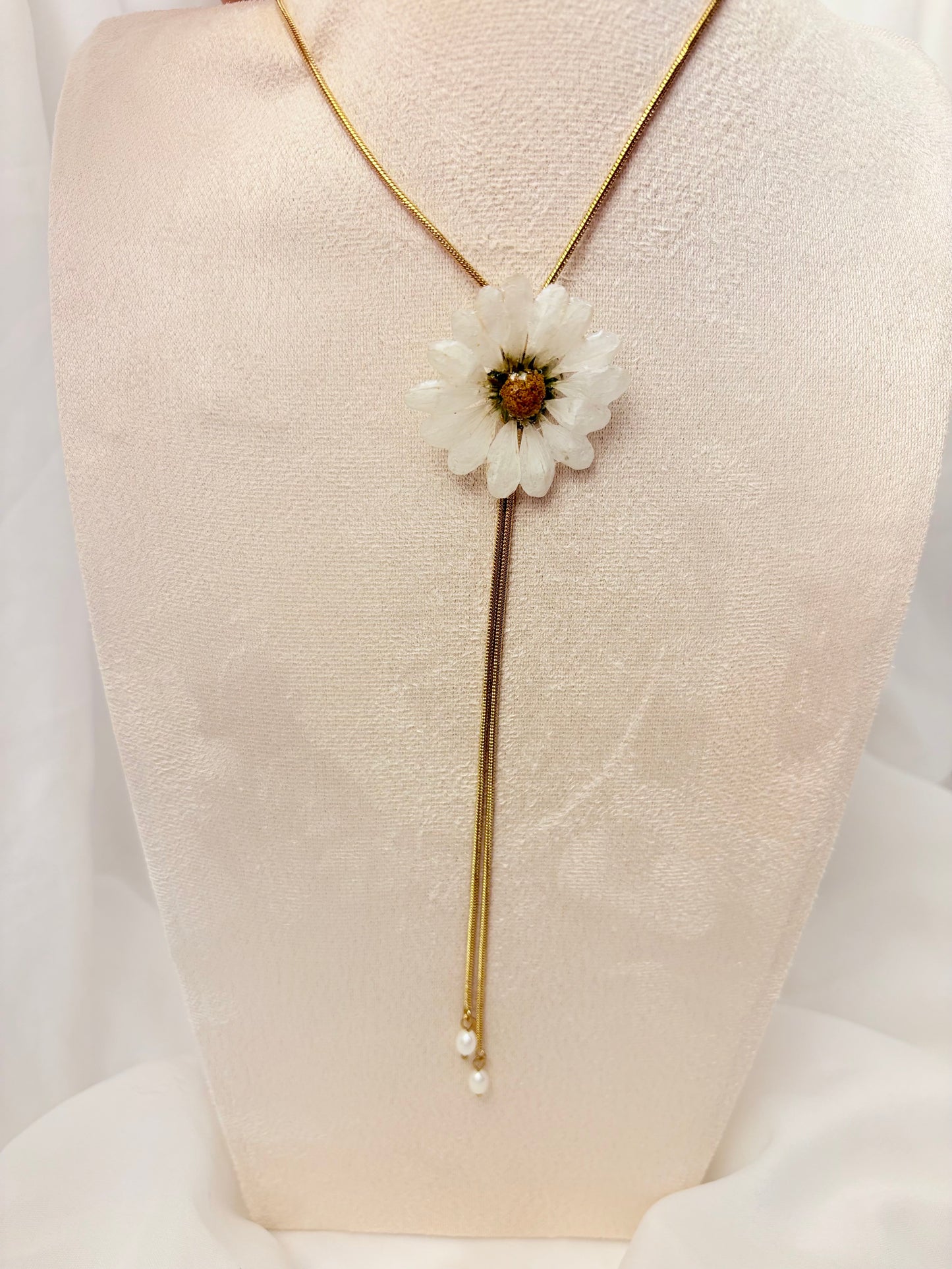Margarite Perlen Verstellbare Kette