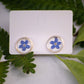 Transparent Forget-Me-Not Studs