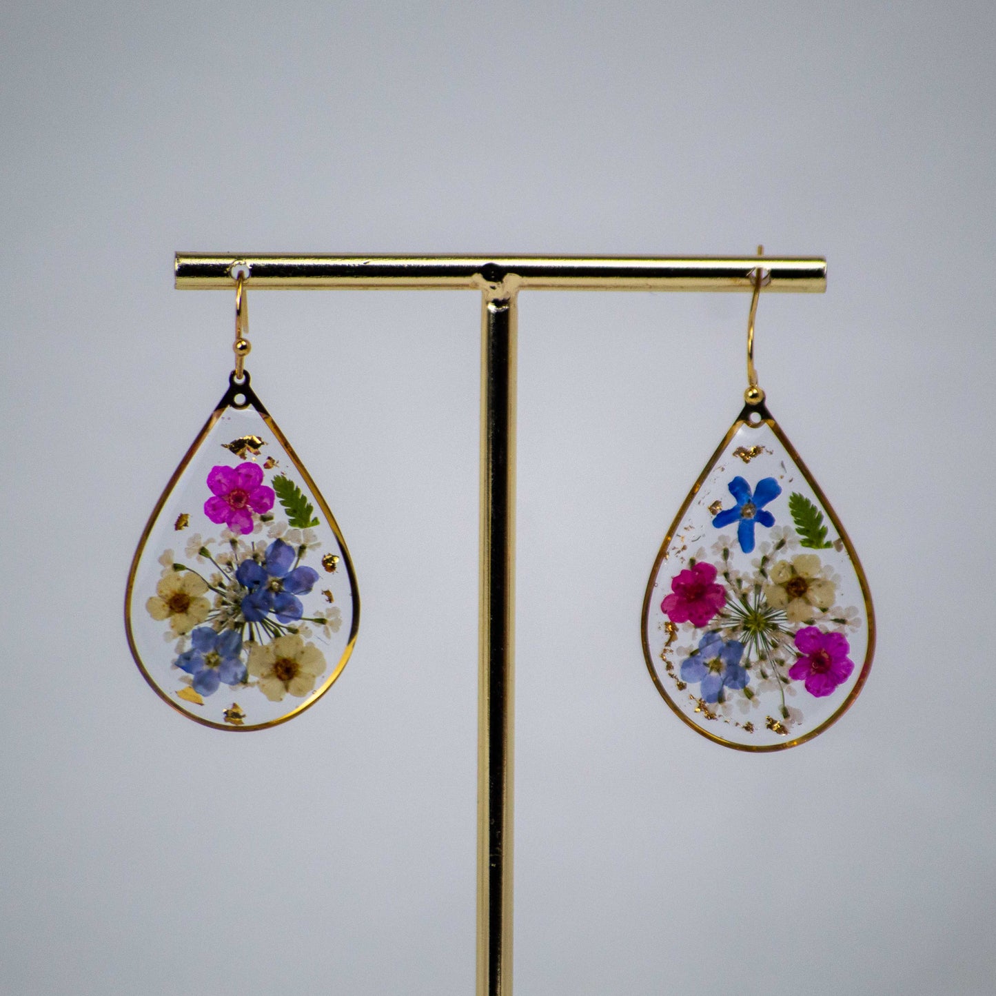 Blütenwunder - Multiblumen Ohrringe