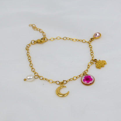 Naturverbunden Charm Armband