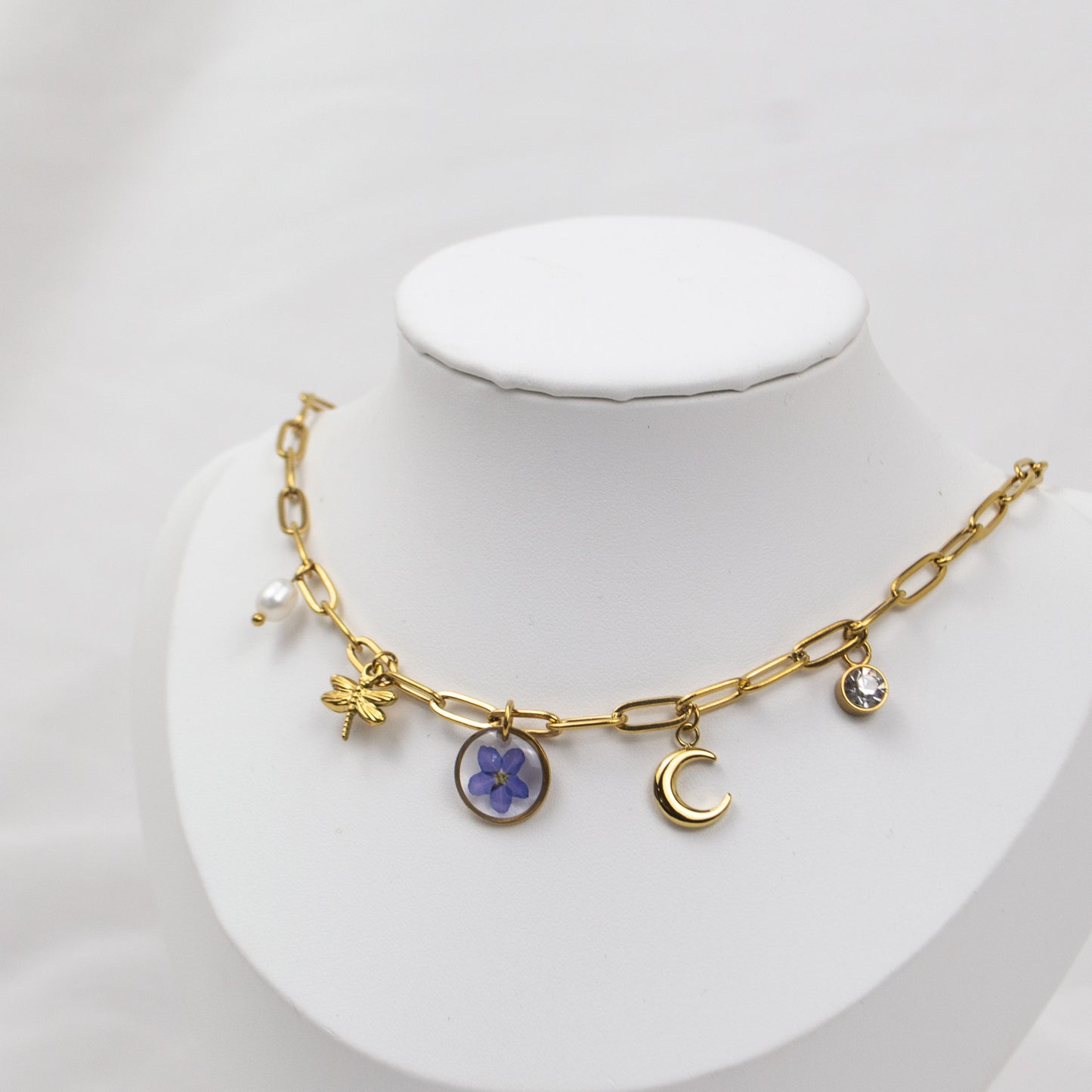 Naturverbunde Charm Kette