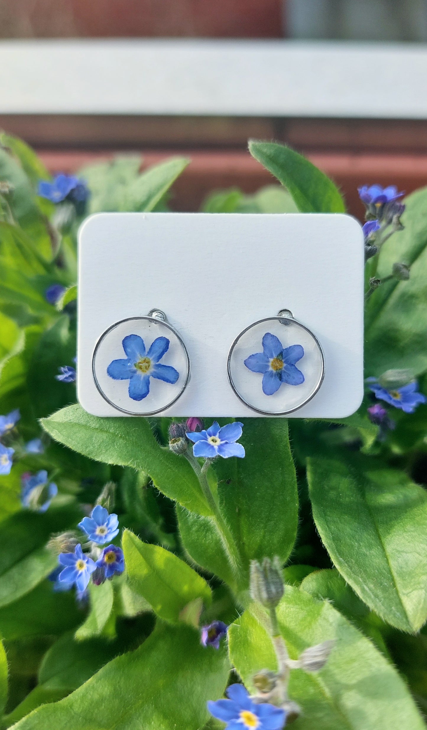 Forget-Me-Not Studs